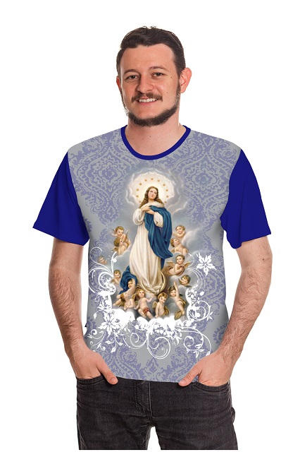 Camiseta com Imagem da Nossa Senhora da Conceição