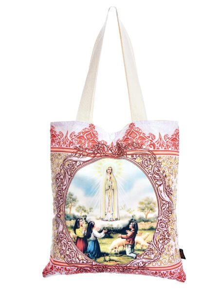 Bolsa com Imagem de Nossa senhora de Fátima