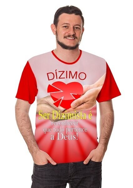 Camiseta com Imagem do Dízimo