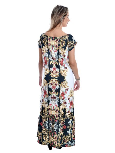 Vestido Longo com Imagem de Nossa Senhora Aparecida