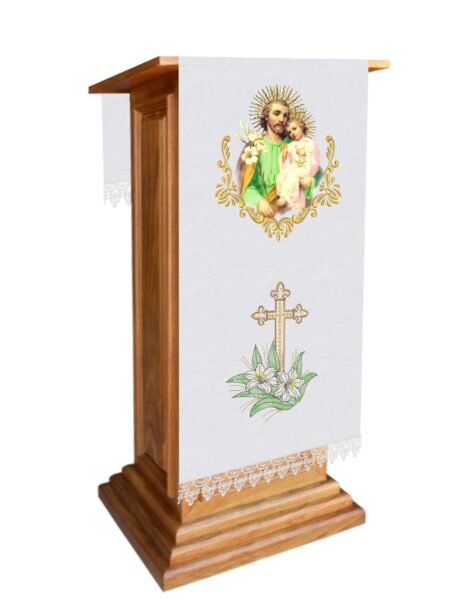 Kit 2 Pç Toalha Para Altar São José